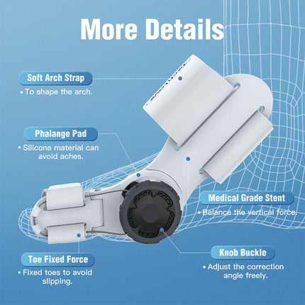 Upgraded Bunion Corrector - 3D Knob Toes Corrector