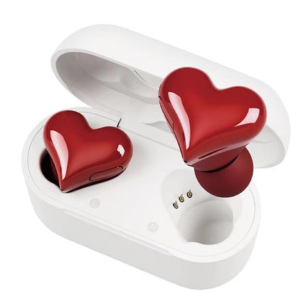 Heart Shaped In-Ear Wireless Bluetooth Earbuds